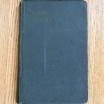 Cover 1951 Diary